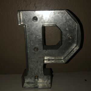 Letter “P” Decor